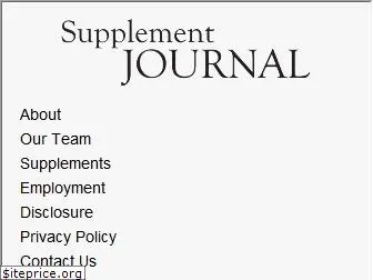 supplementjournal.com