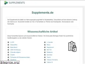 supplements.de