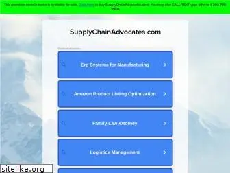 supplychainadvocates.com
