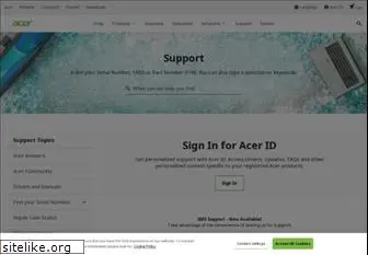 support.acer.com