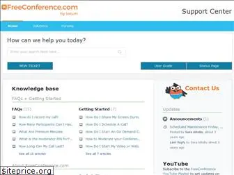 support.freeconference.com