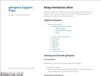 support.getglimpses.com