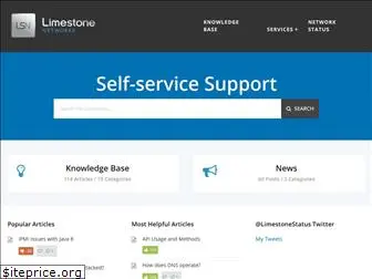 support.limestonenetworks.com