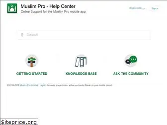 support.muslimpro.com