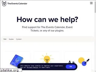 support.theeventscalendar.com