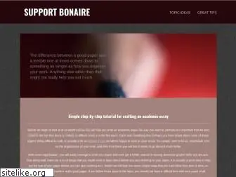 supportbonaire.org