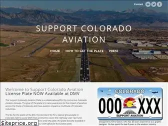 supportcoloradoaviation.com