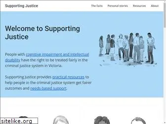 supportingjustice.net