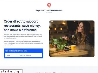 supportlocalrestaurants.com