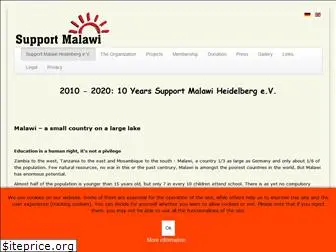 supportmalawi.org