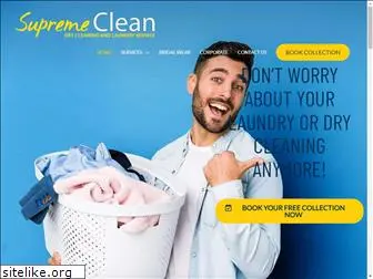 supremecleandrycleaners.com