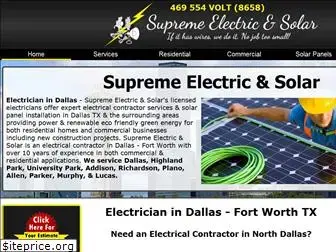 supremeelectricandsolar.com