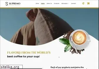 supremocoffee.com