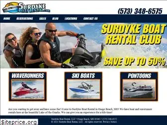 surdykeboatrentals.com