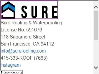 sureroofing.com