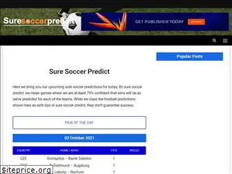 suresoccerpredict.com