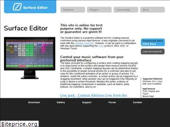 surface-editor.net