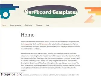 surfboardtemplates.com
