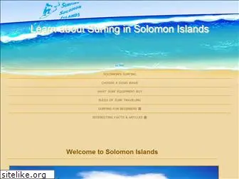 surfingsolomonislands.com