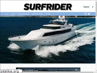 surfridermotoryacht.com