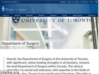 surgery.utoronto.ca