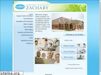 surgerycenterofzachary.com