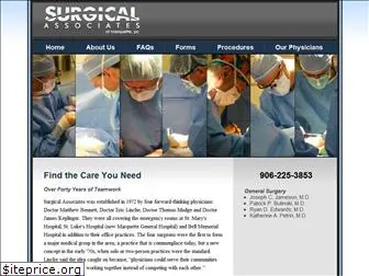 surgicalassociatesofmarquette.com