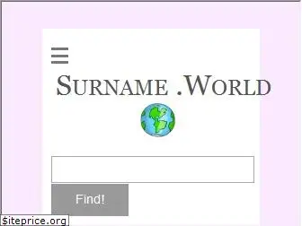 surname.world