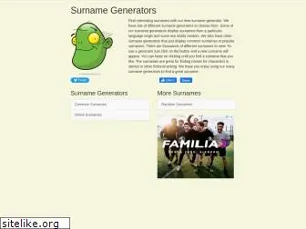 surnamegenerator.com