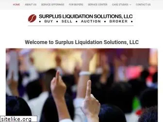 surplusliquidationsolutions.com