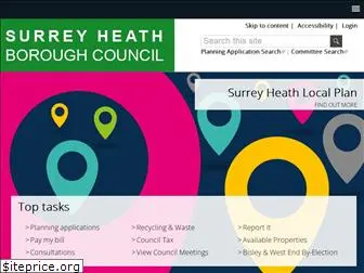 surreyheath.gov.uk