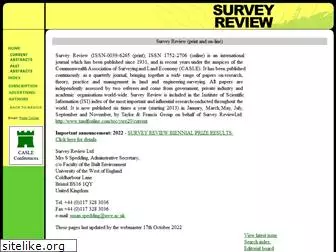 surveyreview.org