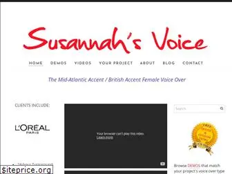 susannahsvoice.com