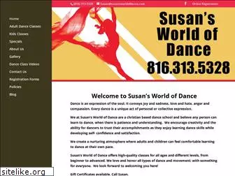 susansworldofdance.com