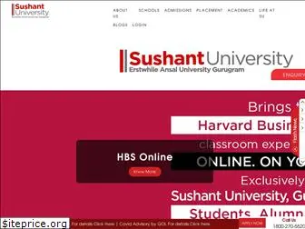 sushantuniversity.edu.in