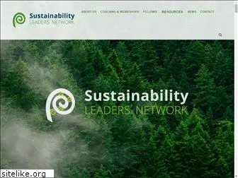 sustainabilityleadersnetwork.org