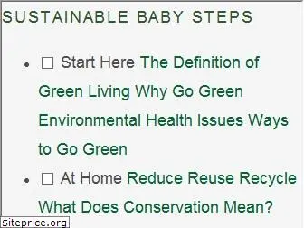 sustainablebabysteps.com