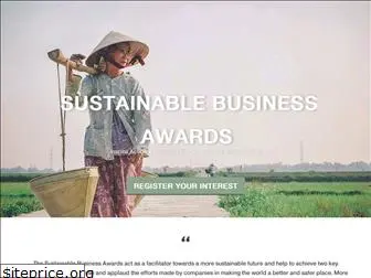 sustainablebusinessawards.com