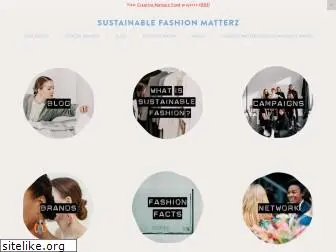 sustainablefashionmatterz.com