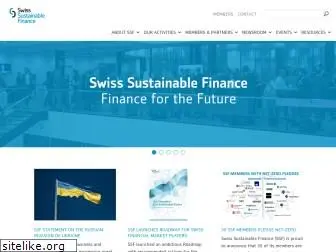 sustainablefinance.ch