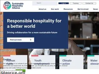 sustainablehospitalityalliance.org