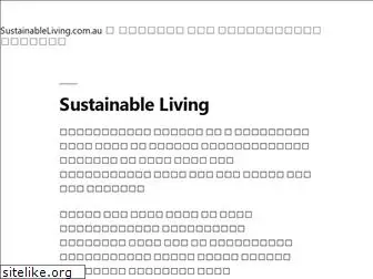 sustainableliving.com.au