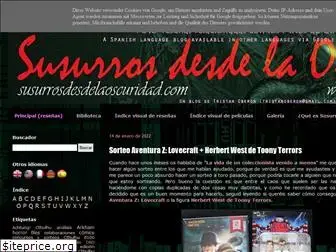 susurrosdesdelaoscuridad.com