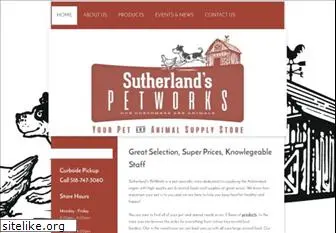 sutherlandspetworks.com