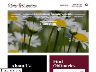 suttercremation.com