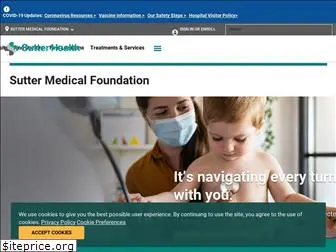 suttermedicalfoundation.org