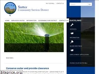 sutterwater.com