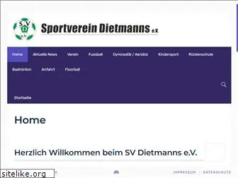 sv-dietmanns.de