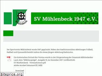 sv-muehlenbeck.de