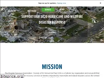 svdpdisaster.org